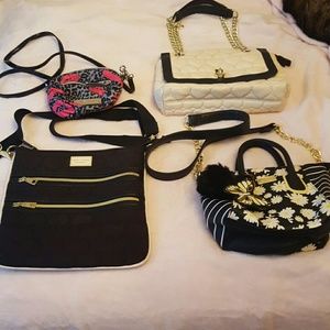 Betsey johnson handbag lot!💅🦄🌻🌸